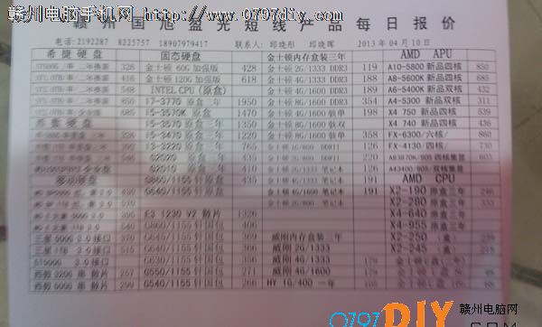 2013410ոݹӯCPU Ӳ ڴ汨