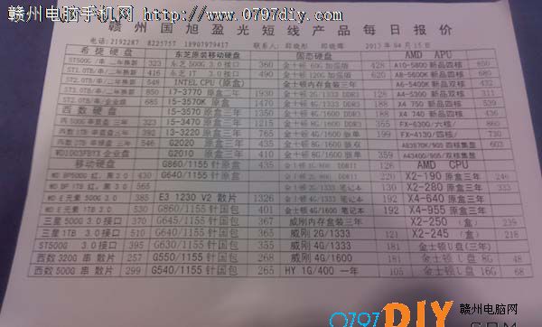 2013415ոݹӯCPU Ӳ ڴ汨